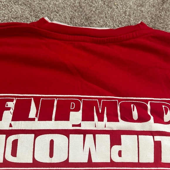 Y2K Flipmode Squad Shirt Busta Rhymes The Big Bang Promo Red Tee Men’s Size 4XL - Picture 9 of 15